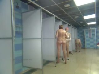 Público duche quartos escondido câmara