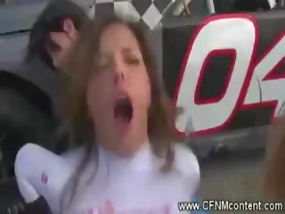 Racers Fucks Multiple Pitstop Pussy