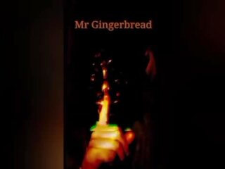 Mr gingerbread puts núm vú trong manhood lỗ thủng sau đó fucks bẩn mẹ tôi đã muốn fuck trong các ass