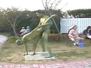 일본의 운명의 statue 섹스